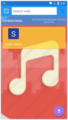 Music player android App screenshot 0